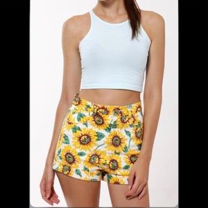 American Apparel Sunflower Shorts